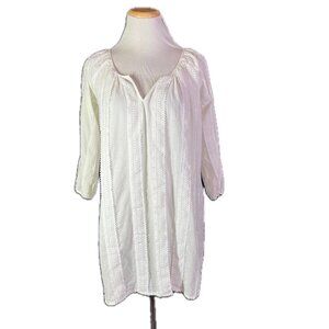 J. Crew Size XS White Swim Coverup Dress *Flaw